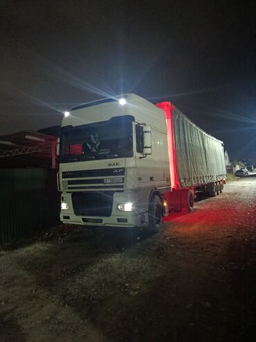 бампер тайота приус: Тягач, DAF, 2003 г., Шторный