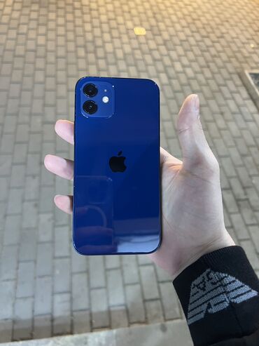 iphone 12 lalafo: IPhone 12, 128 GB, Zəmanət, Simsiz şarj, Face ID