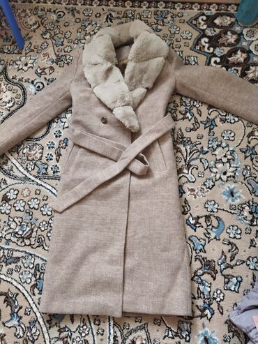 женская платье 42 44 размер: Пальто, XL (EU 42)