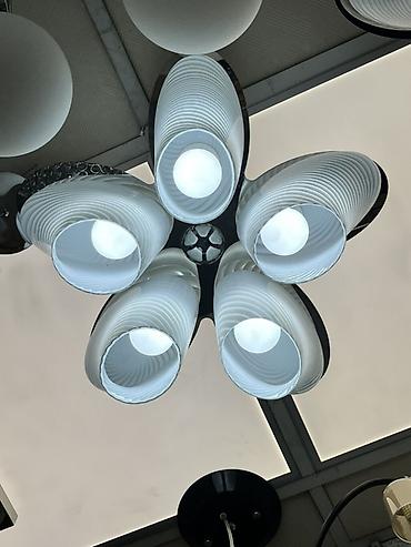lovhe satisi: Çılçıraq, 5 lampa, Şüşə — 2