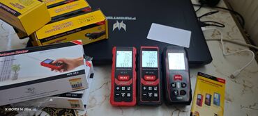 Məsafə ölçənlər, ruletkalar: Yeni Lazer məsafə ölçən, Pulsuz çatdırılma, Ünvandan götürmə, Ödənişli çatdırılma — 7