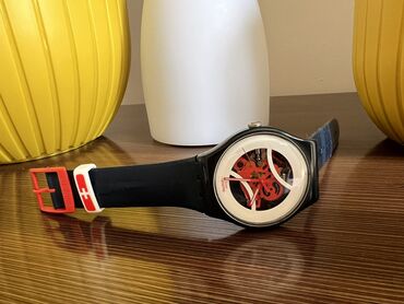 спортивный часы: Продаю б/у часы оригинал Swatch, лимитированная коллекция, есть на