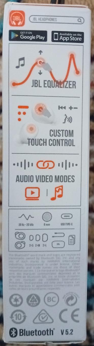 samsung level u: Yeni Simsiz (Bluetooth) Qulaqcıqlar, JBL, rəng - Ağ — 3