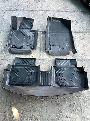 Полики: 3D Экокожа Полики Для салона цвет - Черный, Б/у, Самовывоз — 18