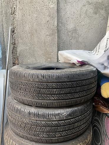 Шины 215 / 65 / R 15, Лето, Б/у, Комплект, Легковые, Корея, Hankook