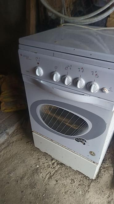 Qaz sobası və plitə - Tip: Kombinə edilmiş qaz sobası, üst hissədə 4