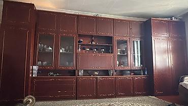 stil mebel: Klassik üslubda iri ölçülü divar mebel dəsti - Material: taxta/şpon — 1