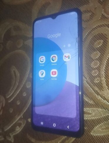 телефон fly cirrus 8: Samsung Galaxy A02, 32 ГБ, цвет - Черный, Сенсорный, Две SIM карты
