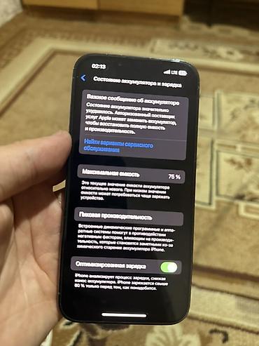 Apple iPhone: IPhone 13 Pro, Б/у, 256 ГБ, Sierra Blue, Кабель, Зарядное устройство, Защитное стекло, 75 % — 8