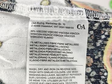 czarne bluzki boho: C&A, Bluzka damska, rozmiar 5XL — 5