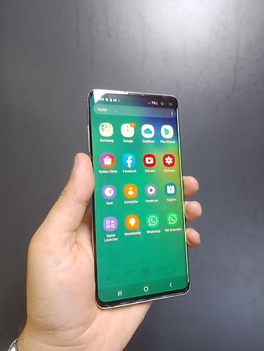 samsun a23: Samsung Galaxy S10 Plus, 128 GB, rəng - Qara, Simsiz şarj — 3