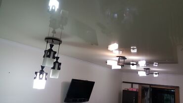 Натяжной потолок: Натяжной потолок Глянцевое, Матовое, 3D потолки Гарантия, Бесплатная консультация, Бесплатный замер — 14