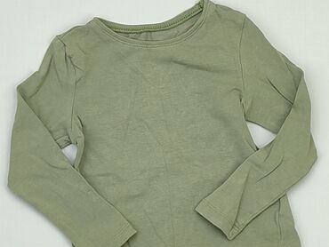 bluzka khaki: Blouse, H&M, 1.5-2 years, 86-92 cm, condition - Good