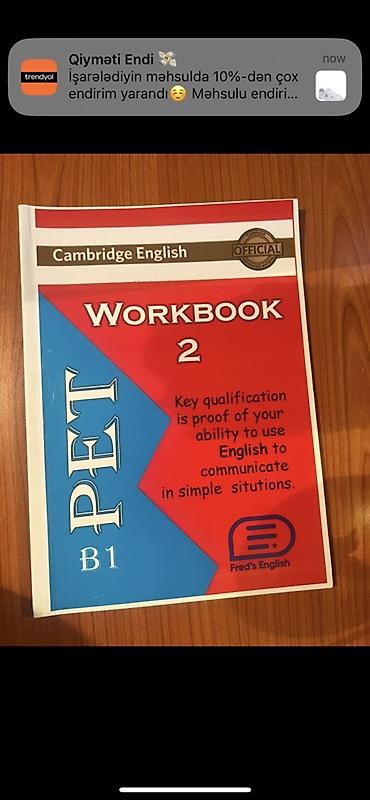 Kitablar və jurnallar: Məhsul: Cambridge English PET (B1) – Set 2 Brend/seriya: Fred’s — 5