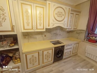 Sifarişlə mətbəx mebeli: Mərmər Suni tokme mərmər, Her cur Mərmərlerin sifarish qebulu — 9