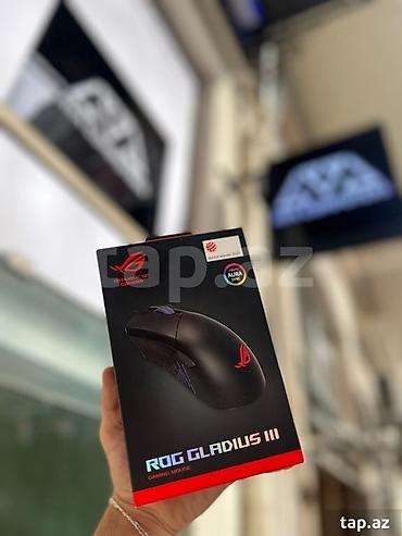 ASUS ROG Gladius III oyun siçanı – ARGB işıqlandırma və yüksək lalafo.az -da ASUS ROG Gladius III oyun siçanı – ARGB işıqlandırma və yüksək