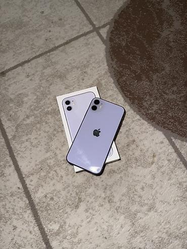 Apple iPhone: Б/у IPhone 11, фиолетовый, 128 ГБ. Акб 81% Комплектация по коробке на — 2