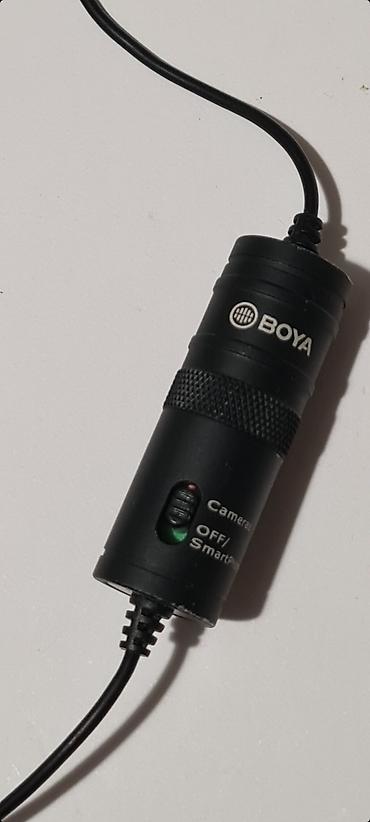 Zvučnici, slušalice i mikrofoni: Prodajem zajedno BOYA BY-M1 lavalier mikrofon i mali prenosivi mini — 2