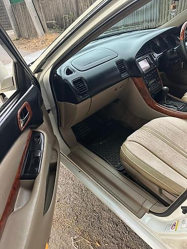 белый салон: Honda Saber: 2002 г., 3.2 л, Автомат, Бензин, Седан — 10