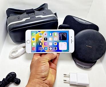 Apple iPhone: IPhone 8 Plus, Б/у, 256 ГБ, Белый, Наушники, 100 % — 3