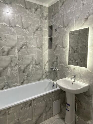 дома на иссык куле: 1 комната, 38 м², 108 серия, 6 этаж, Дизайнерский ремонт
