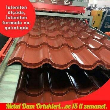 islenmis sendvic panel v Azərbaycan | Panellər, şitlər: Metal dam örtükləri | Zəmanət