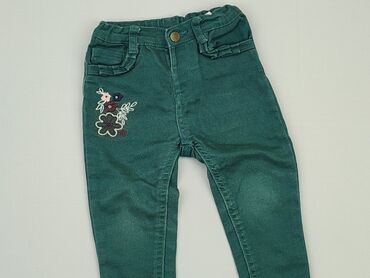 jeansy z wysokim stanem boyfriend: Denim pants, So cute, 12-18 months, condition - Very good