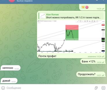 обмен криптовалют: 📊 Продаю свои торговые идеи и сигналы по криптовалюте Я —