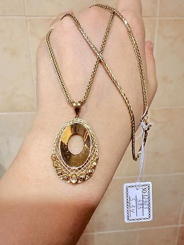 Zərgərlik əşyaları: Boyunbağı, Pandora, Sarı qızıl, 585 Əyar, 534 g — 1
