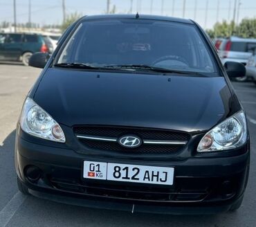 продажа авто ош: Hyundai Getz: 2009 г., 1.6 л, Механика, Бензин, Хетчбек