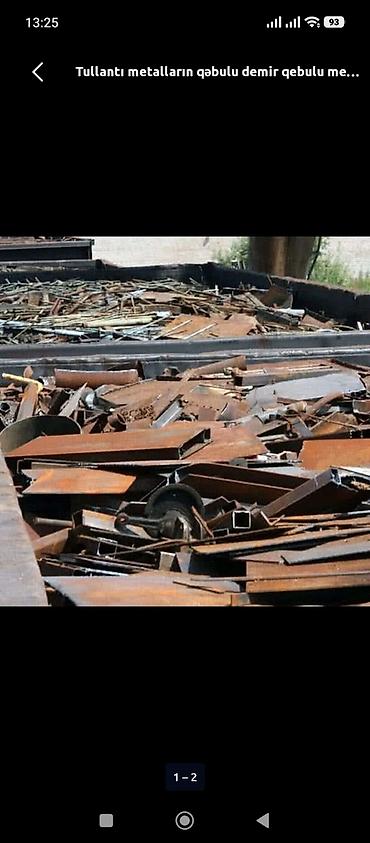 Клининговые услуги: Xidmət: Qalın və nazik metal qəbulu, utilizasiya və yerindən götürmə — 9