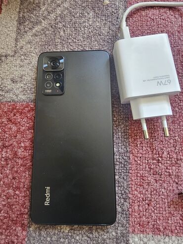 телефон нот 11: Xiaomi, Redmi Note 11 Pro, Б/у, 128 ГБ, цвет - Черный, 2 SIM