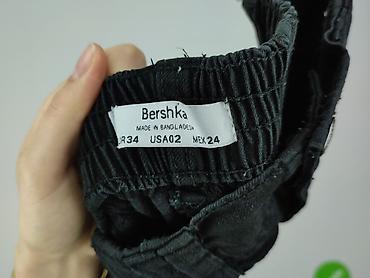 dres h: Bershka, Spodnie cargo damskie, rozmiar XS — 4