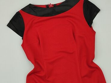 czerwone spódnice midi: Sukienka, L, stan - Bardzo dobry