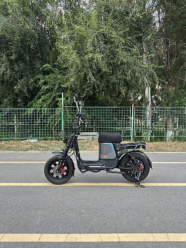 mini ev: Электроскутер (городской) с двумя сиденьями и багажной площадкой - — 2