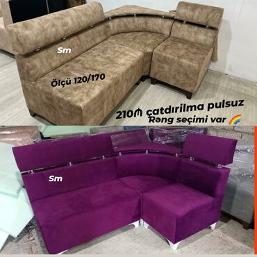 Divanlar: Künc divan, Yeni, Ünvana pulsuz çatdırılma — 3