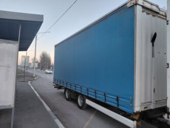 буу покрышка: Прицеп, Krone, Тентованный, Б/у