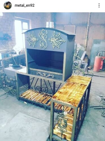 Manqallar, qrillər, barbekyu: Metal en mmc olaraq istədiyiniz forma və ölçüde demir işlerinin — 28