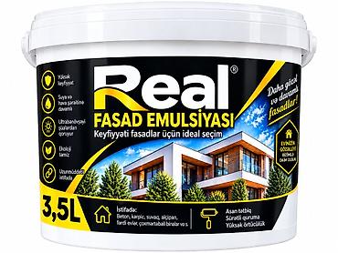 beton stolpa: Fasad üçün boya, rəng - Ağ, Suya davamlı — 3