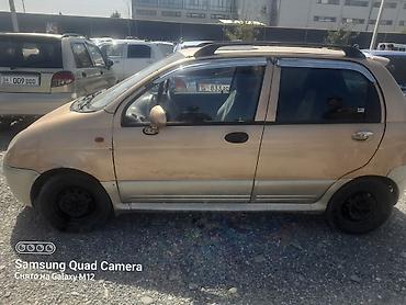 обмен авто в бишкеке: Daewoo Matiz: 2001 г., 0.8 л, Автомат, Бензин — 2