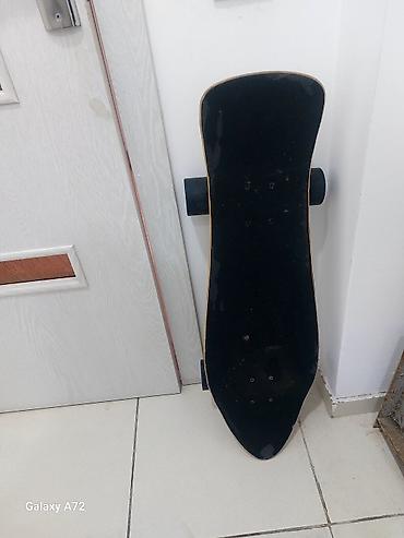 longboard: Skateboard (kreuz/longboard tərzində) - Taxta gövdə: çoxqatlı ağac — 3