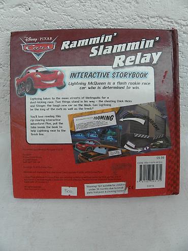 mini sarnaran: Knjiga: Dizni Pixar Cars:Rammin Slammin Relay,2010. 14 str. na — 2