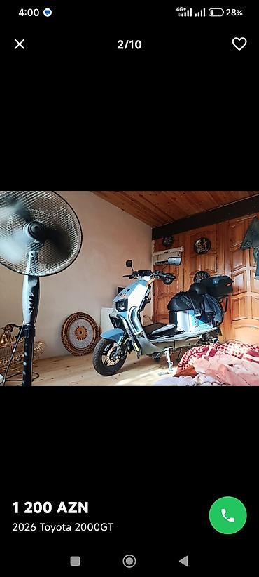bmw s1000rr qiyməti: Elektrik skuter – şəhər daxili rahat və qənaətli hərəkət üçün Model — 8