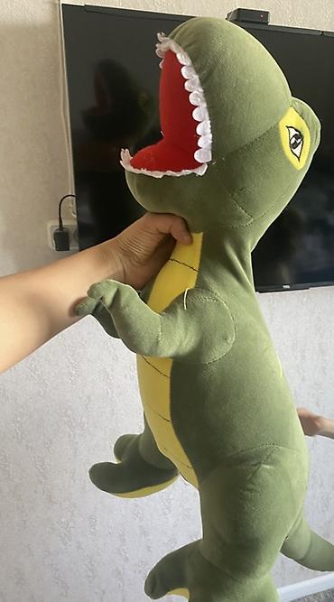 Игрушки: Мягкая игрушка «Динозавр T‑Rex», большой - Материал: мягкий — 2