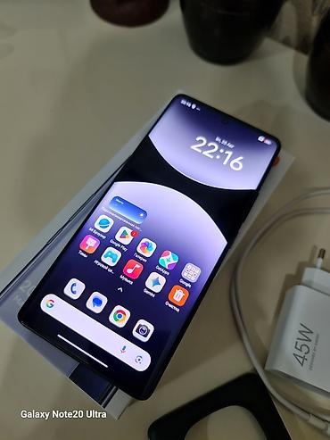 xiaomi 16 pro: Xiaomi 14 Pro, 256 GB, rəng - Qara, 
 Sensor, Barmaq izi, Simsiz şarj — 6