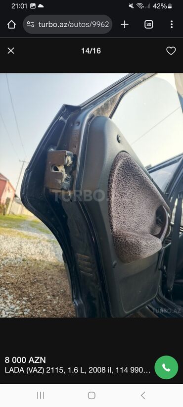 VAZ (LADA): LADA Samara sedan - Kuzov: 4 qapılı sedan, tünd rəng - Mühərrik və — 6