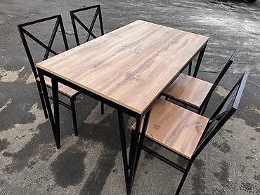 Кухонные столы и стулья: Кухонный стол и стул, Новый, Самовывоз, Платная доставка — 4