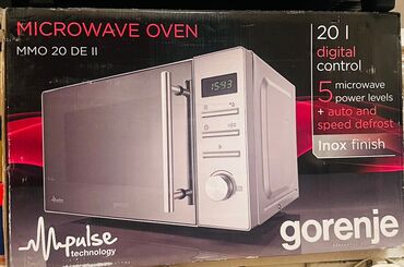 dərin dondurucu işlənmiş: Mikrodalğalı soba Gorenje, Quraşdırılan, Mikrodalğalar ilə, Yeni