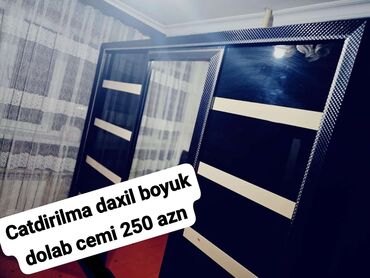 ayaqqabı şkafi: Dolab cox yaxsi veziyyetdedor Catdirilma pulsuz 250 azn unvan Razin