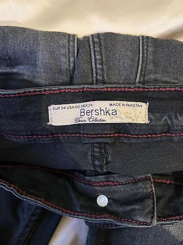 Джинсы: Джинсы, Bershka, XS, цвет - Черный — 2